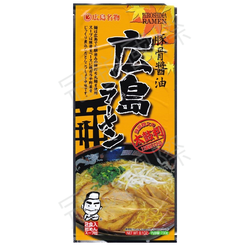 瀨戶內 廣島豚骨醬油風味拉麵(2入裝)