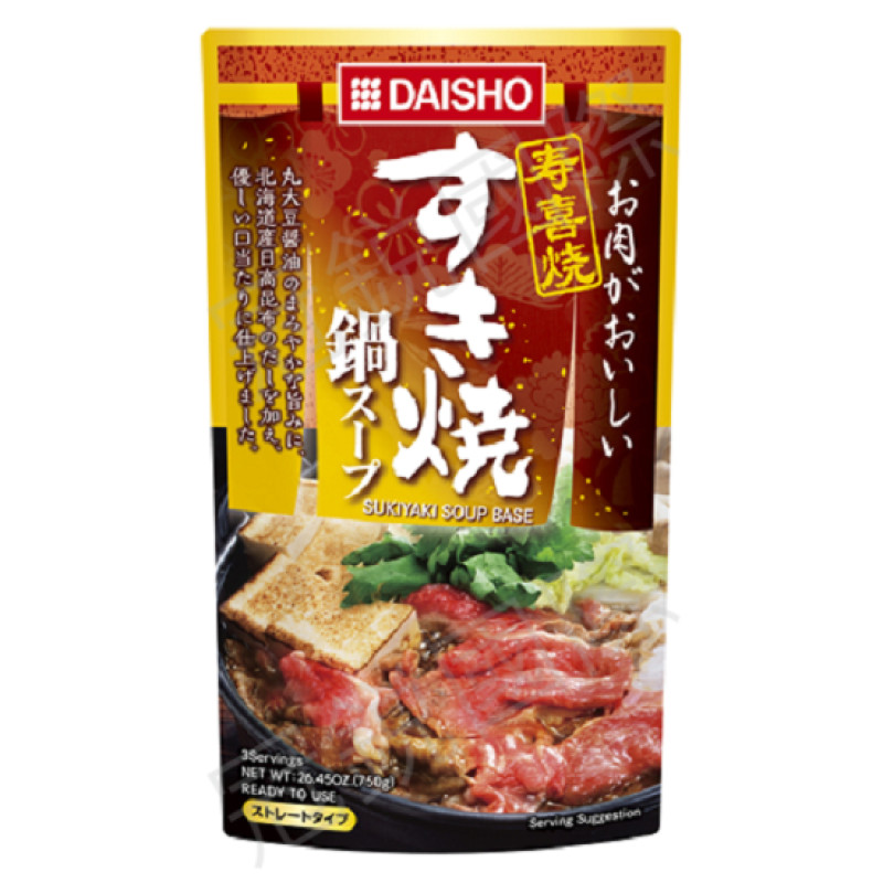 日本Daisho 壽喜燒風味火鍋高湯
