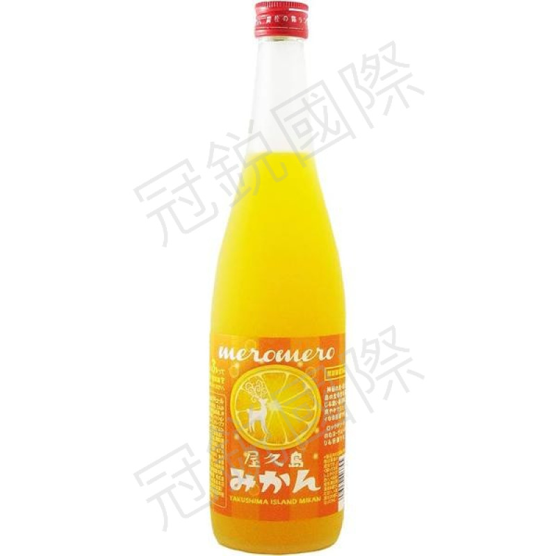 屋久島柑橘風味梅酒720毫升