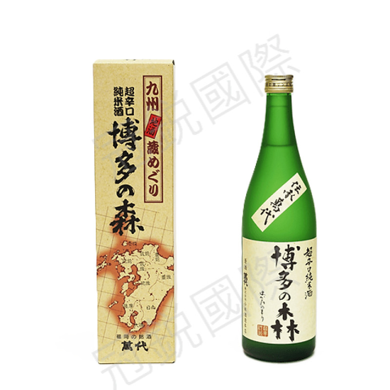 超辛口純米酒 博多之森720毫升