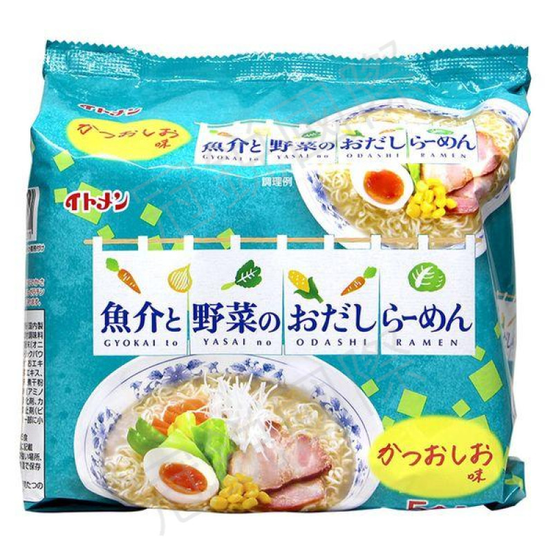 伊藤 鰹魚風味拉麵 (五入裝)