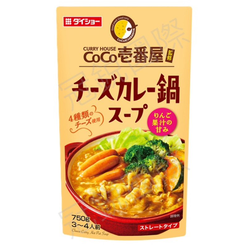 日本Daisho Coco壹番屋 起司咖喱火鍋高湯
