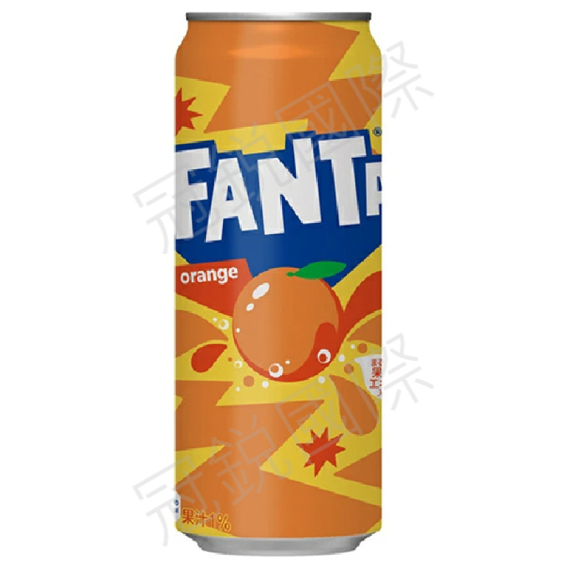 日本原裝橘子風味汽水 500ML