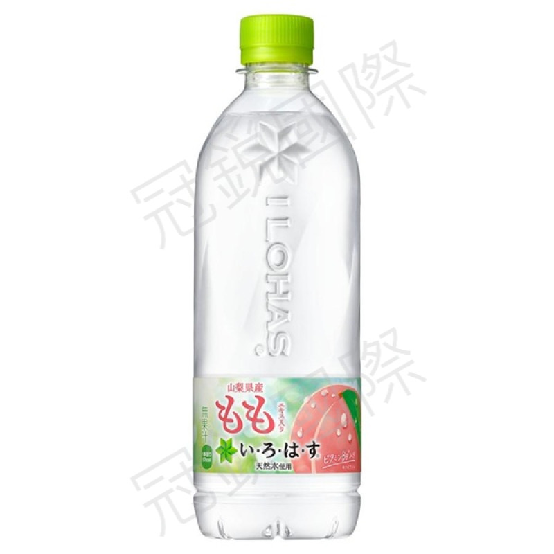 IROHASU 桃子風味水 540ML