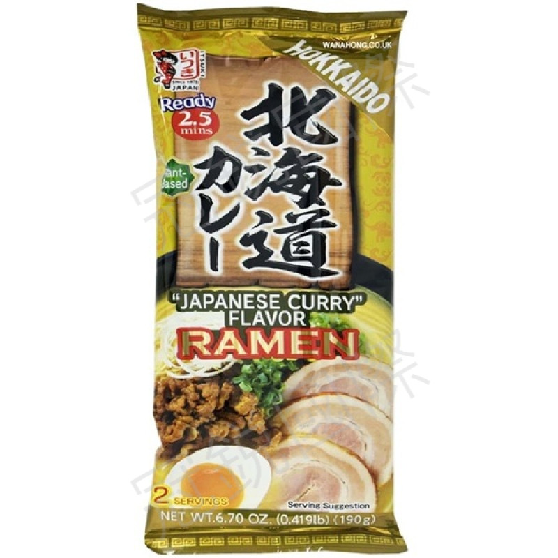ITSUKI北海道咖哩風味拉麵(2人份)