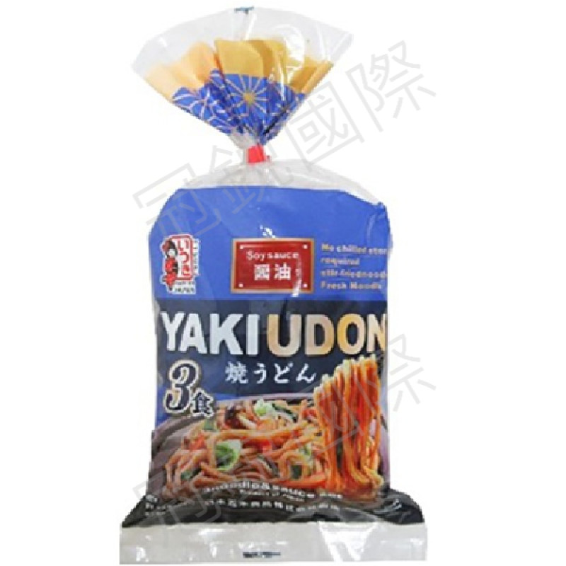 ITSUKI 醬油炒烏龍麵(3入裝)