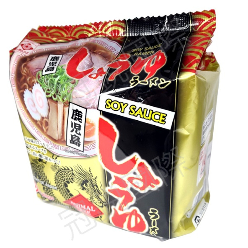 鹿兒島醬油風味拉麵(五入裝)