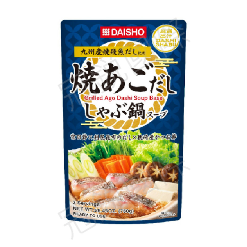 日本Daisho 烤飛魚風味火鍋高湯