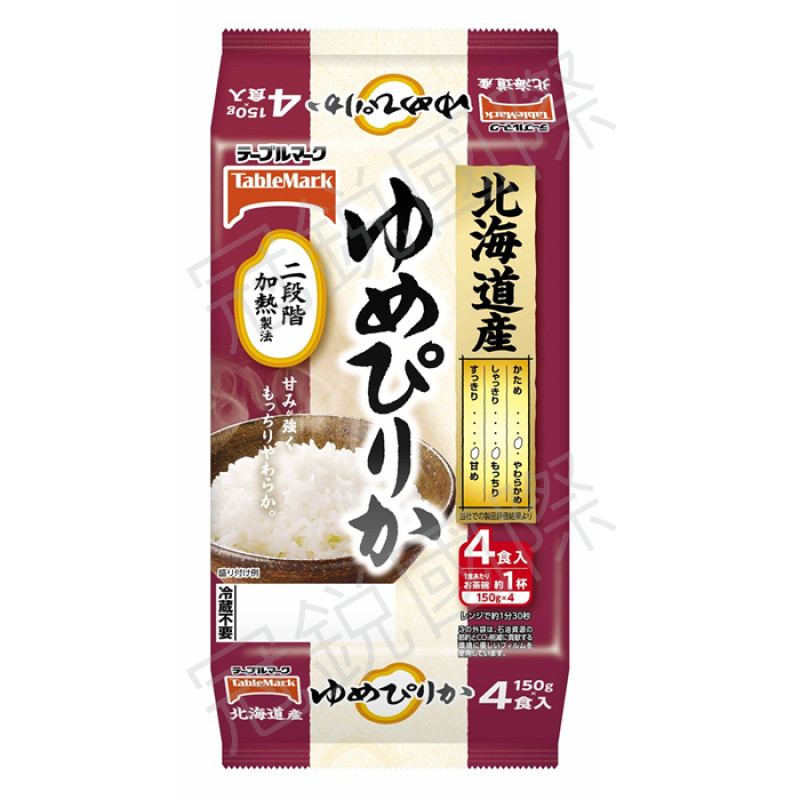 Table Mark 北海道 微波即食白飯 4食入