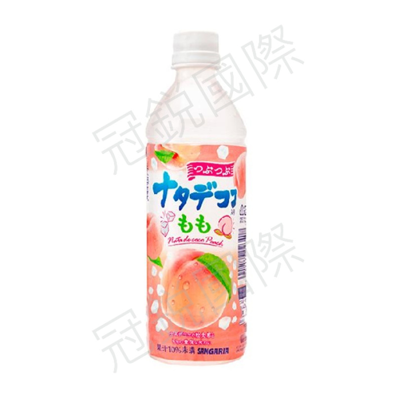 Sangaria 椰果桃子風味飲500ML