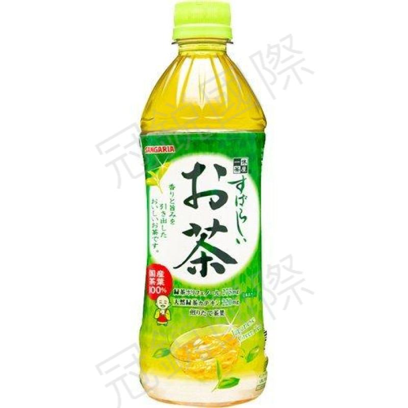 Sangaria 一休茶屋 綠茶500ML