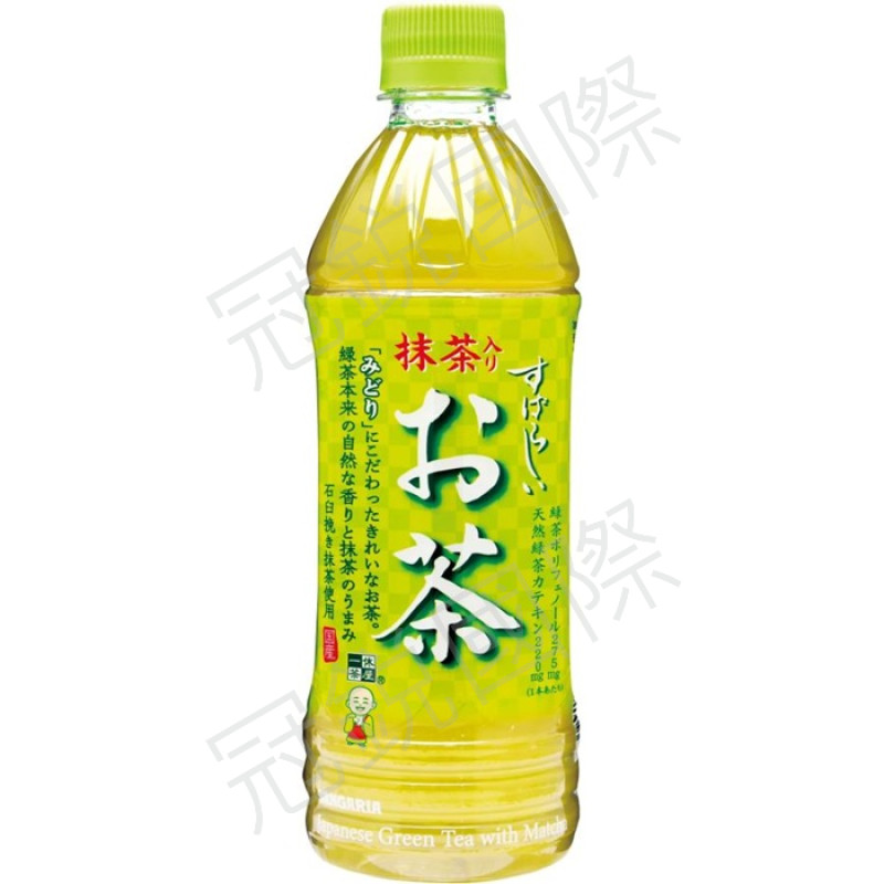 Sangaria 一休茶屋 抹茶綠茶500ML