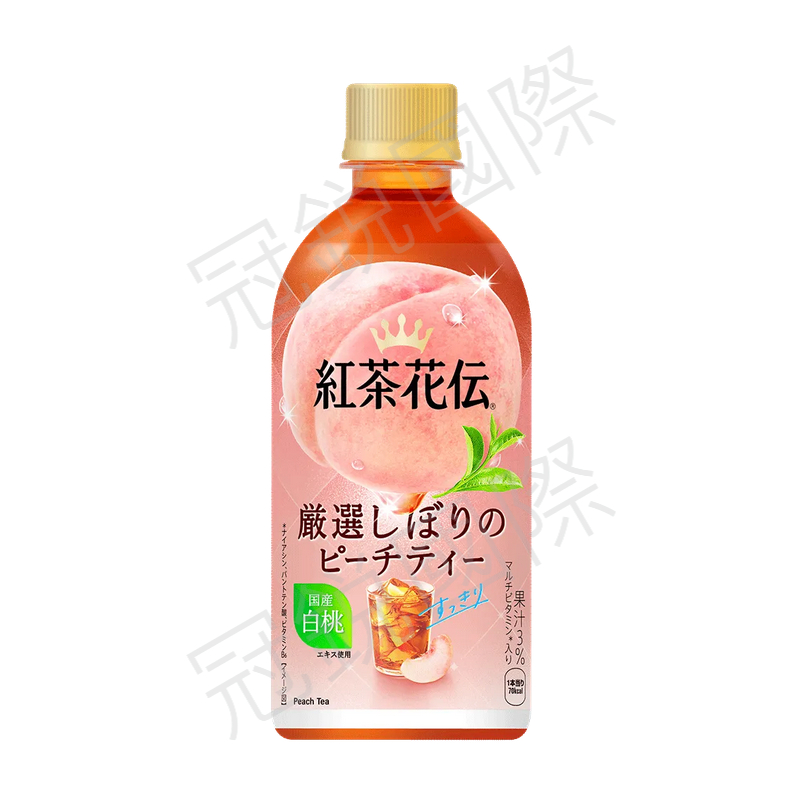 紅茶花伝 日本原裝桃子風味茶 440ML