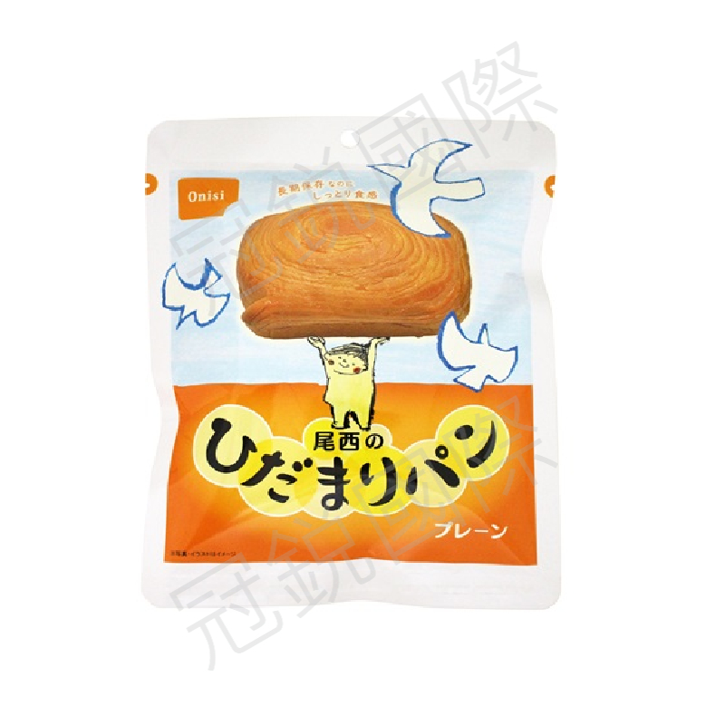 尾西 原味麵包