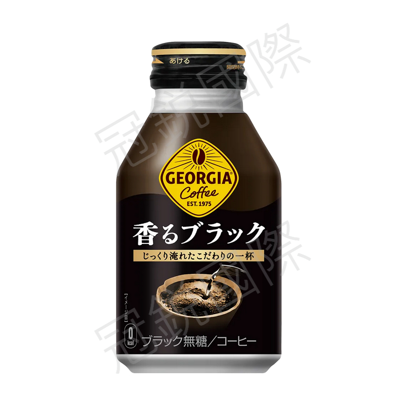 GEORGIA日本原裝濃郁黑咖啡260ml