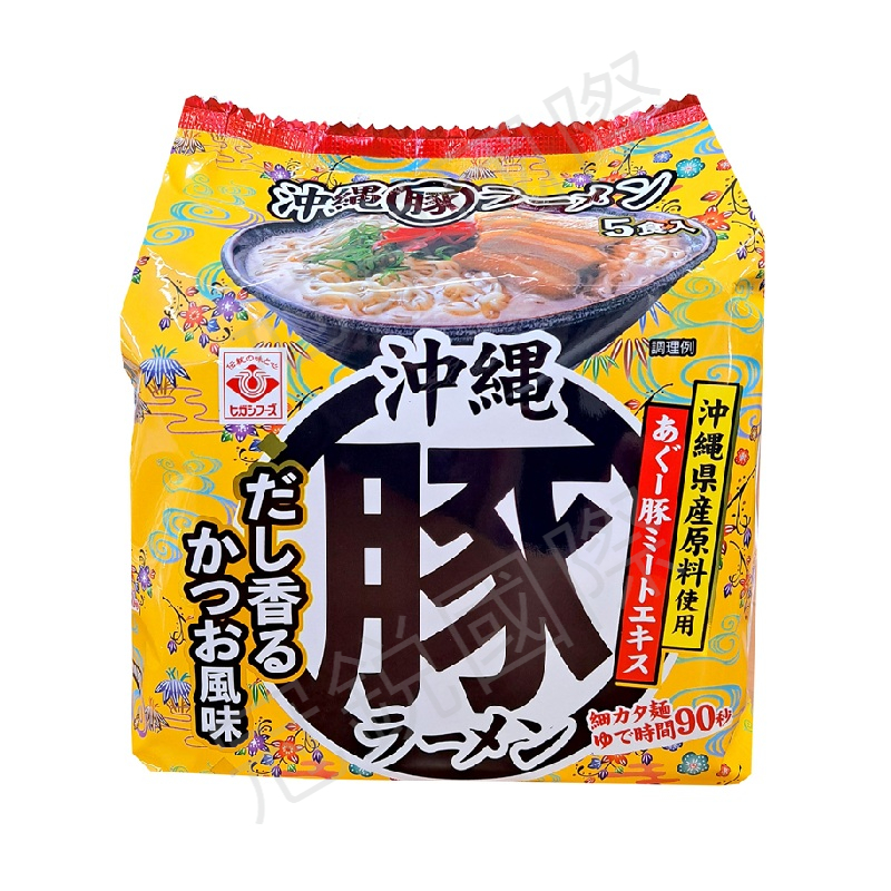 沖繩豚骨風味拉麵(五入裝)