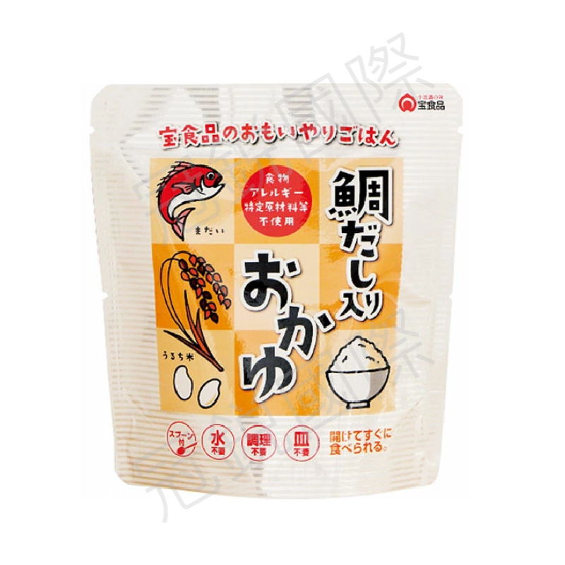 即食粥 鯛魚風味