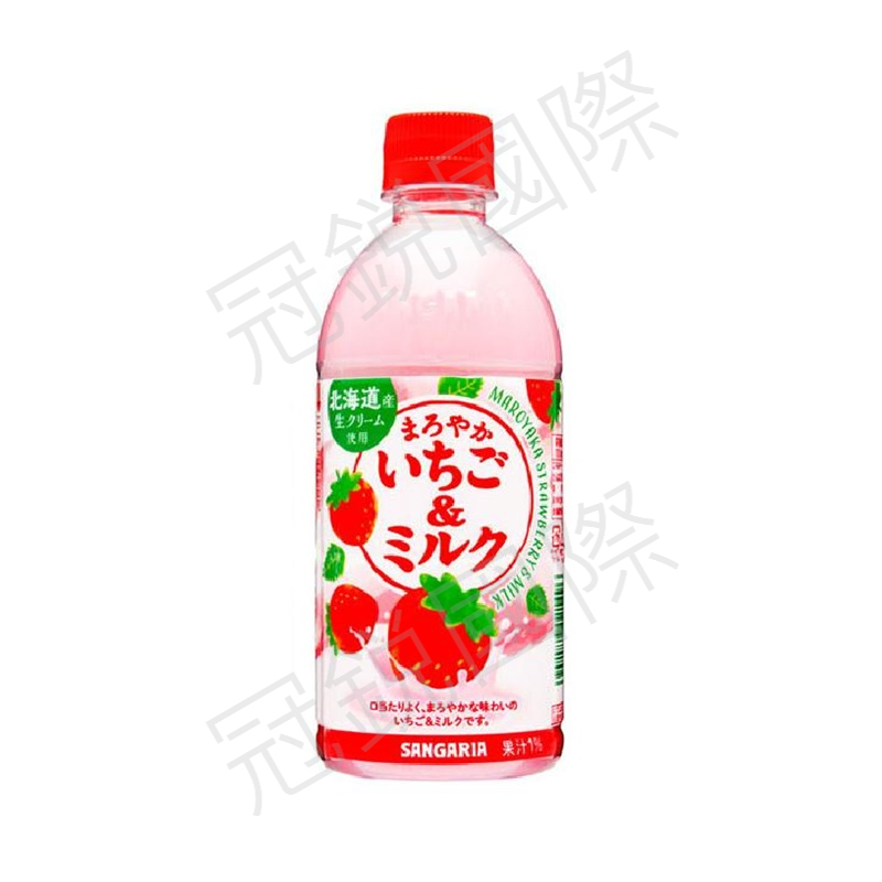 Sangaria 草莓牛奶風味飲品500ml